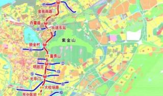 最新南京地铁线路图