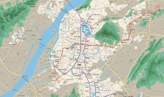 最新南京地铁线路图